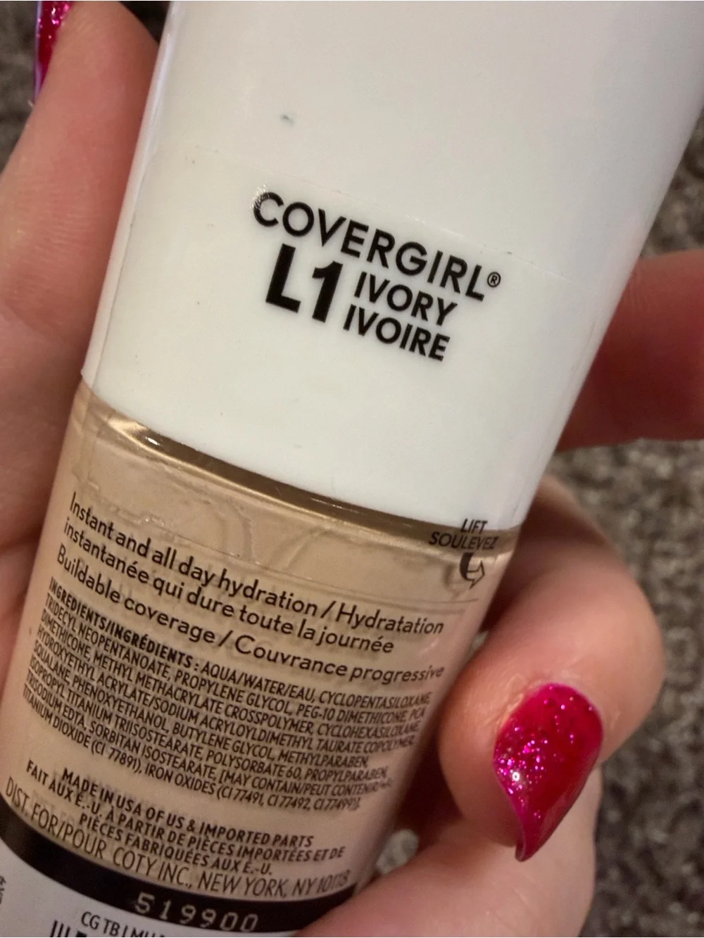 COVERGIRL hydrating liquid